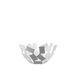 Alessi "La Stanza dello Scirocco", fruitschaal wit, roestvrij staal 18/10, wit gelakt, 27,3 x 27,3 x 13 cm