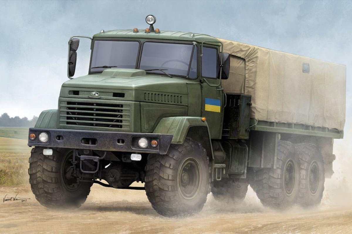 Hobbyboss KRAZ-6322 Soldier Cargo Truck