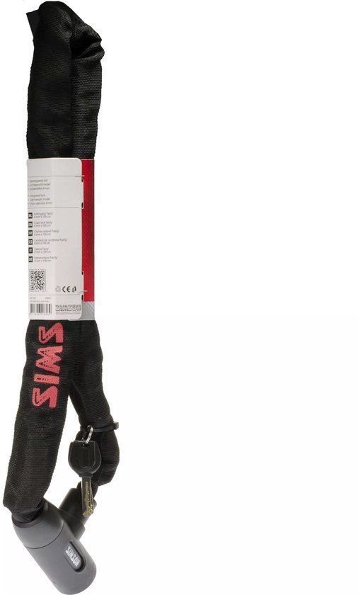Simson Kettingslot - 8mm - 100cm - Zwart - Textielhoes