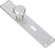 Ami Knoplangschild - diameter knop 50mm - 212x41x6,5mm - SLG 56 - aluminium F-1