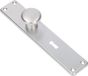 Ami Knoplangschild - diameter knop 50mm - 212x41x6,5mm - SLG 56 - aluminium F-1