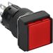 Schneider Electric XB6ECW4B1P Bouton-poussoir lumineux, rouge Ø 16, sans verrouillage, 24 V, 1 OC Bouton-poussoir lumineux 5 pièce(s)