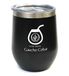 Gaucho Cebar Termolid Cups To Go 350 ml - geïsoleerde drinkbeker - roestvrijstalen drankbeker ideaal voor reizen, outdoor, thee, wijn, bier, yerba mate en meer (zwart)