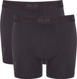 Sloggi SLG Base Short C2P Heren Onderbroek - Donker Grijs - Maat XL - Katoen/Elastaan - 2 Stuks