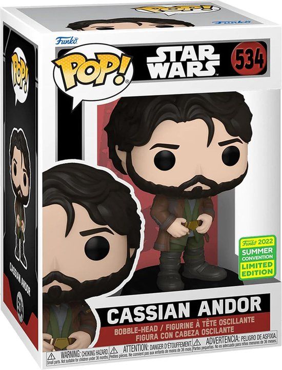 Funko Pop! Star Wars: Andor - Cassian Andor (Summer Convention Exclusive)