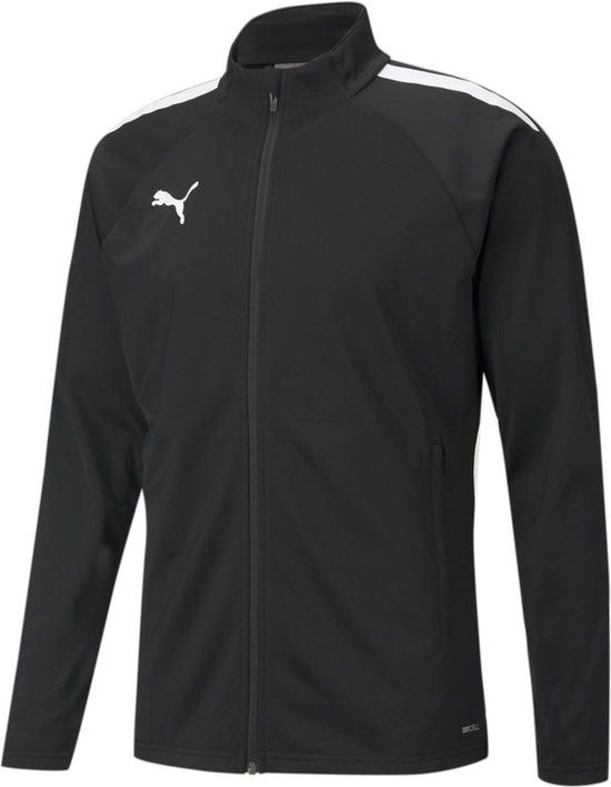 Puma teamLIGA Sportjas Unisex - Zwart - Maat 116