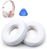 Allecto Plus - Coussinets d'oreille Blanc (1 paire) - Convient pour Beats Solo 2 & Solo 3