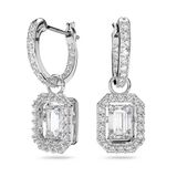 Swarovski Millenia Dames Oorhangers Metaal - Zilverkleurig