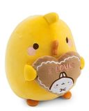 NICI Knuffel Piu Piu met Peperkoekhart in Geschenkverpakking, 16 cm - 63298