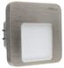 LEDIX LED wandlamp, aluminium, staalgrijs, 7,3 x 7,3 x 4,2 cm