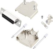 MH Connectors MHDM15-DB15S-K D-sub connecteur femelle-set 180 ° Nombre de pôles: 15 Manchon à souder 1 pièce(s)
