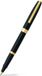 Sheaffer SAGARIS rollerball pen - glossy black with gold - M nib - black ink