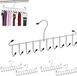 Merkloos 5x riemhanger - riemenhouder - stropdashanger - stropdas organizer - metaal