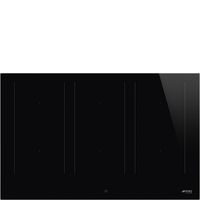 Smeg SIM3864D - 80 cm Induction Cooktop - 6 Zones - Black