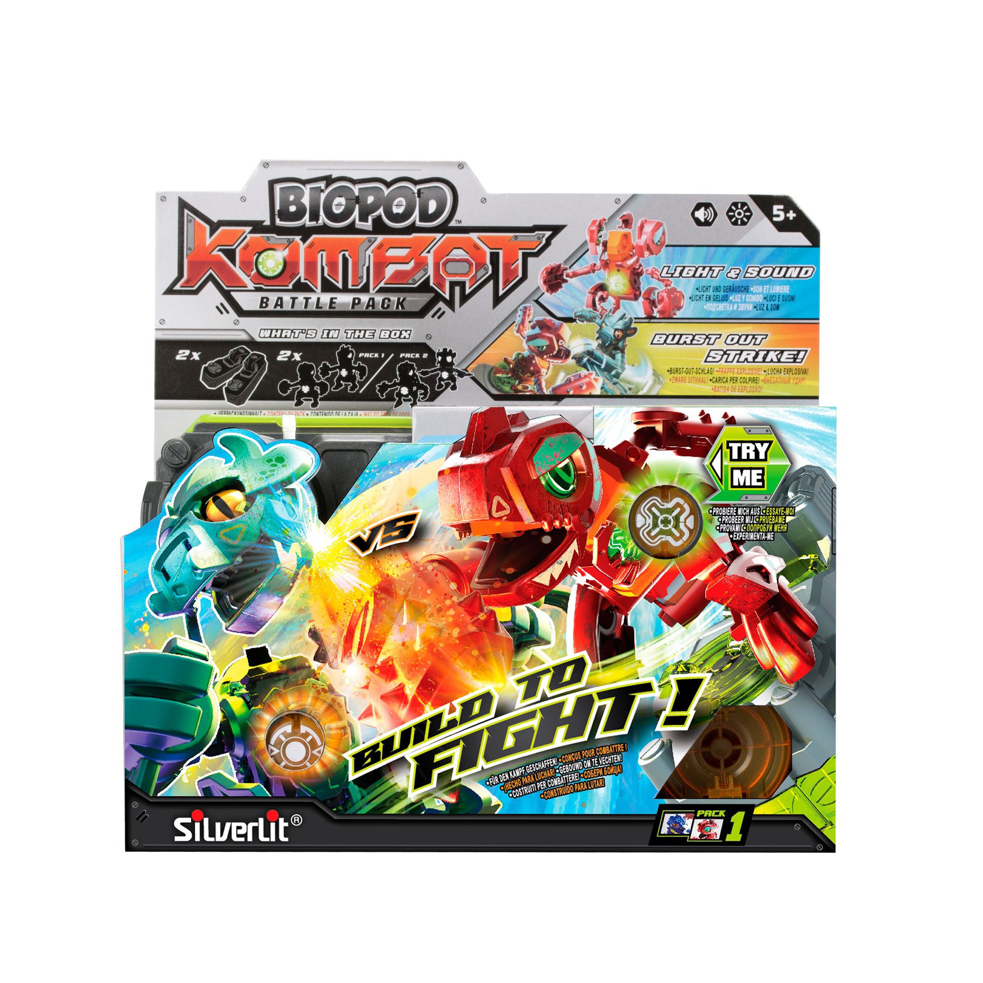Silverlit Biopod Kombat Duo pack