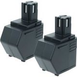 Hilti 2x Batteries Compatible Avec Hilti Sb12, Sf120-a Outil Électrique (1500 Mah, Nimh, 12 V)