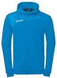 Kempa Trainingsjack Athletics 29 met capuchon Kempablau Hommes Coton