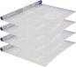 Boeklon Film de couverture autocollant - 5 Pièces - 250 x 33 cm - Transparent