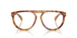 Moncler Lunettes de vue Me2007 Unisexe Havane Géométrique 55mm