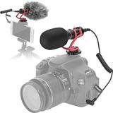 Comica CVM-VM10II Compacte Richtmicrofoon - Zwart/Rood