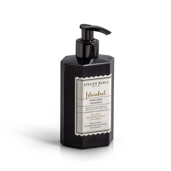 Atelier Rebul Istanbul - Geparfumeerde Shampoo (250ml) - Houtige & Kruidige Geur - Natuurlijk - Unisex
