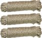 AMIG Corde - 3x - 20 mètres - D6mm - sisal
