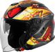 Shoei J-Cruise 3 Inspired TC-1 Rouge Jaune Anthracite Casque jet - Taille XXL
