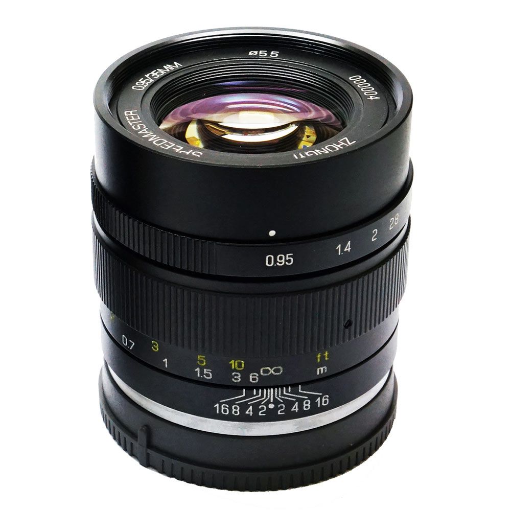 Mitakon Zhongyi Mitakon 35mm F/0.95 Speedmaster mark II voor EOS M