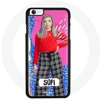 Maniacase Beschermhoes voor Oppo A54 5G Minnie Mouse Cartoon Rood