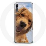 Maniacase Hoesje voor Samsung Galaxy P20 Pro Golden retriever Hondenrace