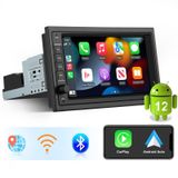 Junsun 7-inch Android 13 draadloze CarPlay 1 DIN autoradio