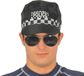 Fiestas Guirca Pet Police Heren Polyester Zwart/wit/zilver