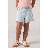 Levi's denim gebloemde short light blue denim