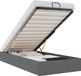vidaXL Bedframe - zonder matras - 80x200 cm - stof - donkergrijs