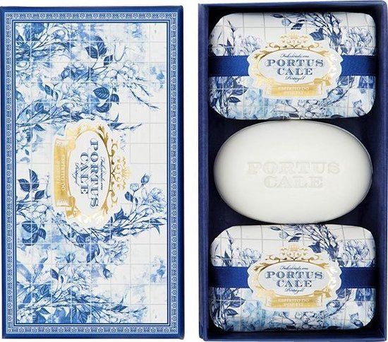 Portus Cale Gold & Blue Zeepset - 3 x 150 gr