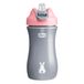 Chicco Pop-up cup, lekvrij glas voor kinderen, praktisch openen, siliconen schenktuit, luchtdichte sluiting, gemakkelijk te dragen, glas voor kinderen van 2 jaar, inhoud 350 ml, roze