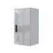 Vicco Irma meuble de salle de bain – 30 x 59 cm blanc laqué brillant