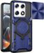 Techsuit Hoesje geschikt voor Motorola Signature - CamGuard Pro Back Cover - Blauw