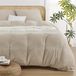 Muslin Linge de lit 200 x 200 cm en Coton avec 2 Taies d'oreiller