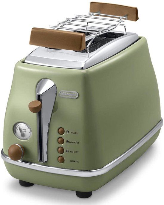 De'Longhi toaster Icona Vintage groen