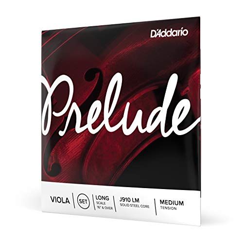 D'Addario J910-LM Prelude Viola String Set - Long Medium