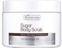 Bielenda Professional Sugar Body Scrub Brown Cane Sugar & Grapefruit Oil 600G
