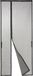 Renkforce RF-IS-700 Vliegenhor voor deur (l x b) 210 cm x 90 cm Zwart 1 stuk(s)