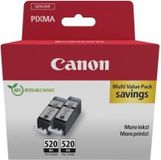 Canon PGI-520 Zwart Inktpatronen Dubbelverpakking