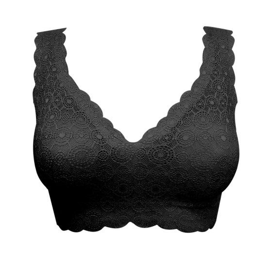 Magic Bodyfashion Dream Lace bh zonder beugel - Zwart - Maat: 8720143310607