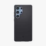 Spigen Silicone Fit (MagFit) Hoes voor Samsung Galaxy S25 Ultra - Zwart