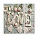 Homemania Citatie-afbeelding, 3-delig, voor Living, Room-Multicolor, 69 x 3 x 50 cm, HM203PKNV-14, polyester, hout