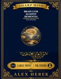 Brain Gym Against Dementia — Puzzles and Relaxation: Prevention and Relaxation | Large Print | For Seniors
