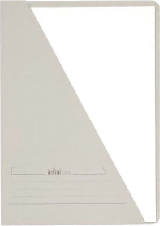Jalema Insteekmap Infinio A4 270gr grijs - 100 stuks