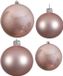 Decoris Kaemingk B.V. Compleet glazen kerstballen pakket lichtroze glans/mat 38x stuks - 18x 4 cm en 20x 6 cm